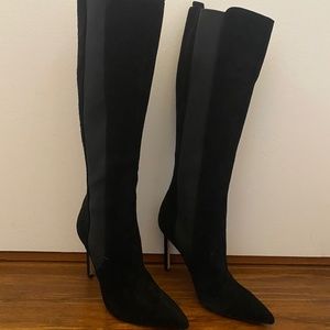 Manolo Blahniks  suede boots